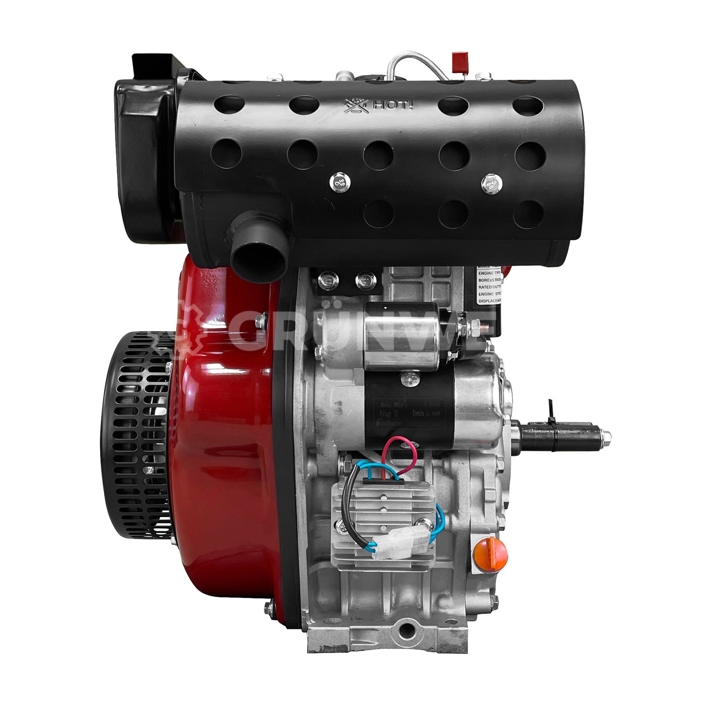Dieselmotor Weima WM192FAE mit Papierluftfilter