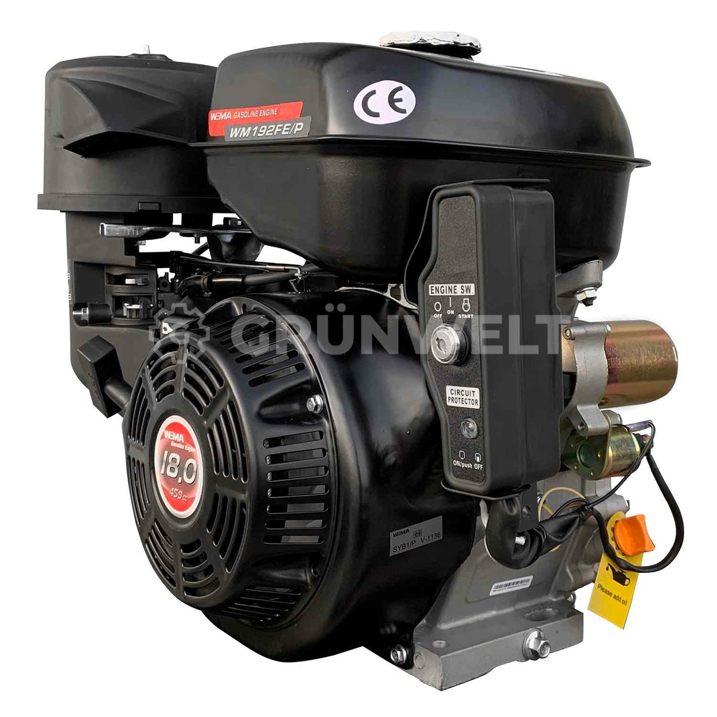 Benzinmotor Weima WM192FE-L