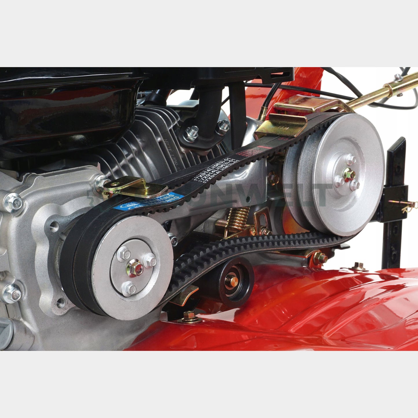 Motorhacke Weima WM500 mit Pflug G-2