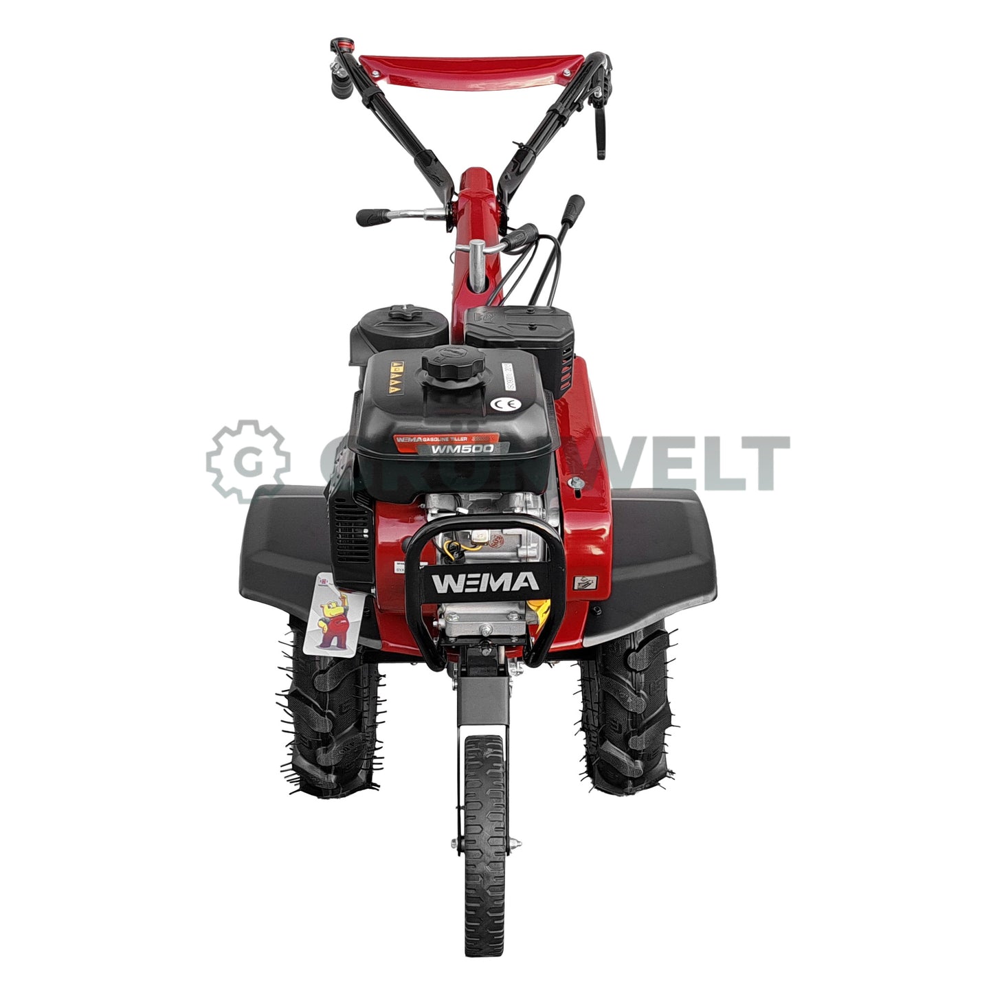 Motorhacke Weima WM500 DELUXE mit Pflug G-2