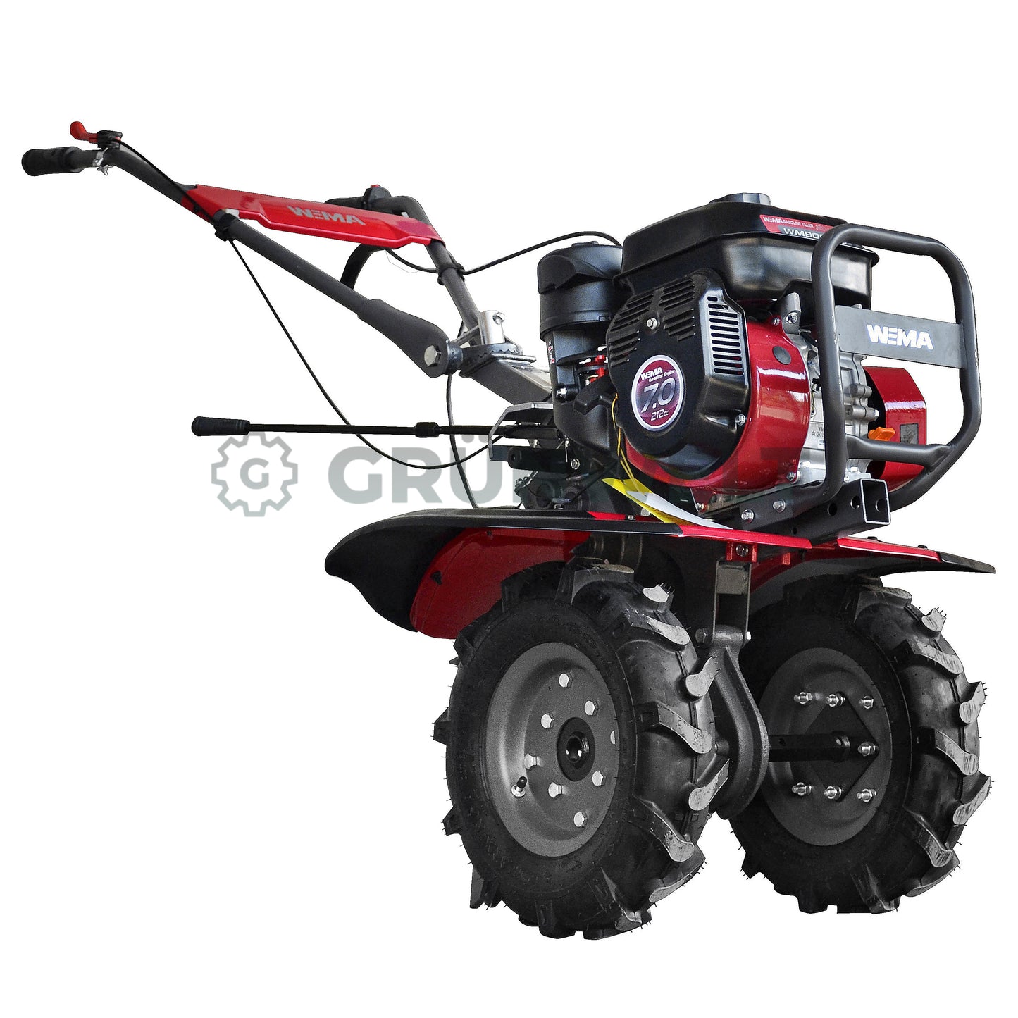 Motorhacke Weima WM900M-3 mit Kreiselmäher Weima WMKM900