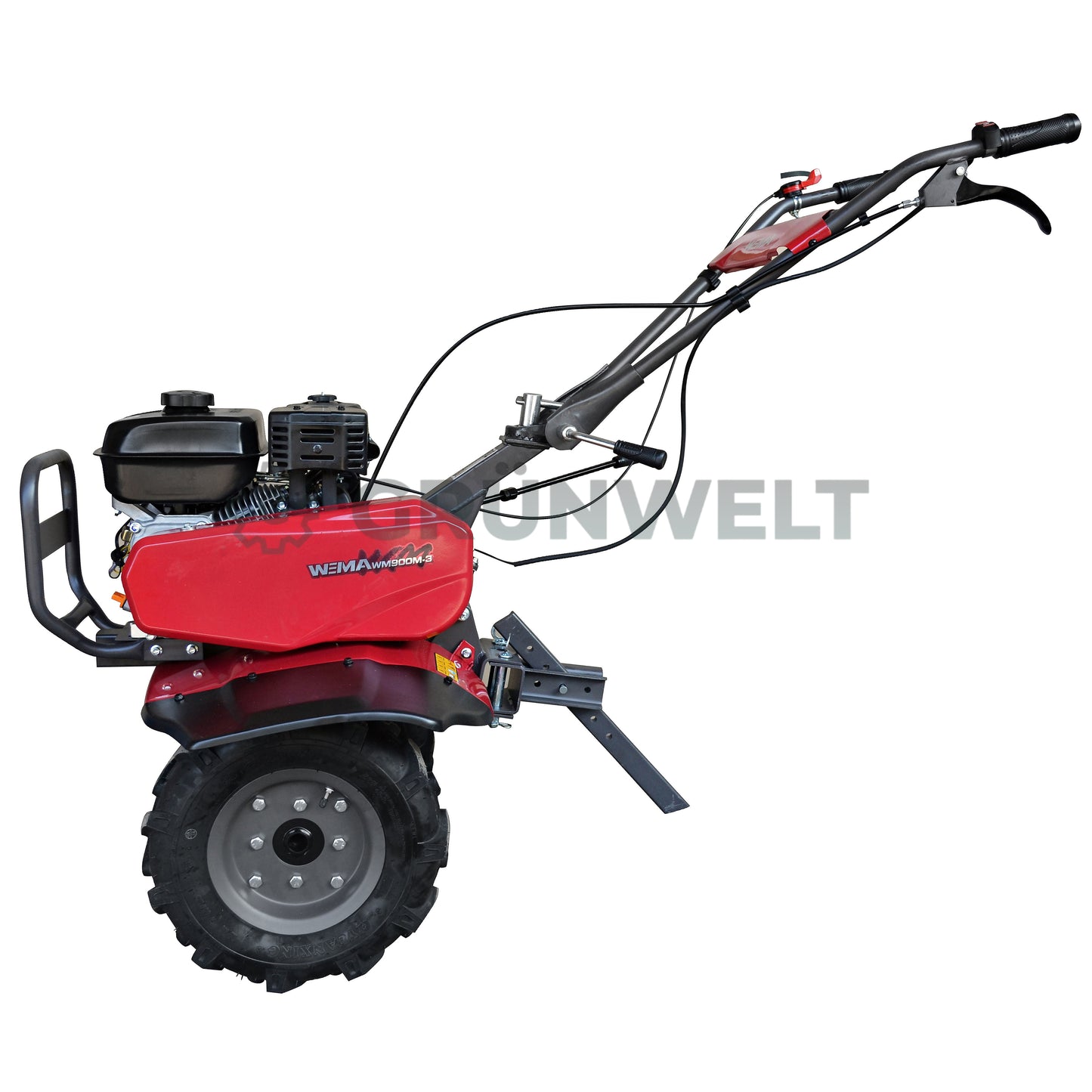 Motorhacke Weima WM900M-3 mit Kreiselmäher Weima WMKM900