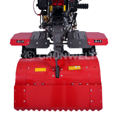 Motobineuse Weima WM1100F-6 DIFF SET avec fraise rotative (sans huile de boîte de vitesses ni moteur)