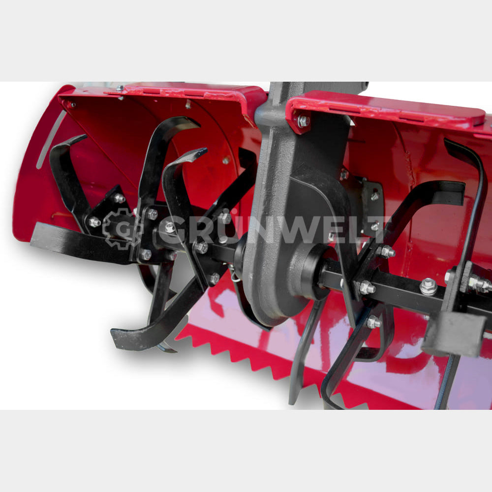 Motobineuse Weima WM1100FE-6 DIFF SET avec fraise rotative et roues en fer (sans huile de transmission ni moteur)