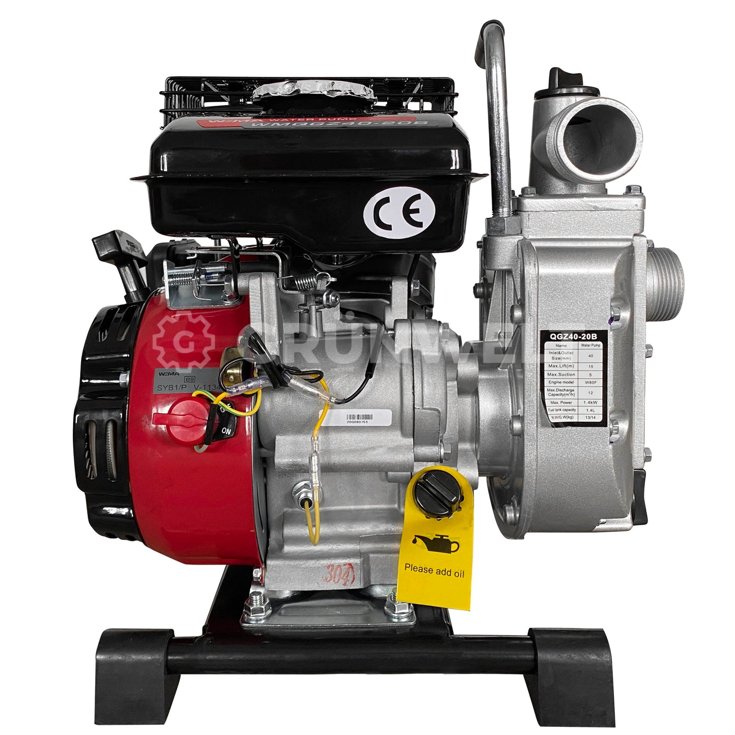 Wasserpumpe Weima WMQGZ40-20